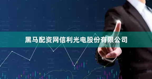 黑马配资网信利光电股份有限公司